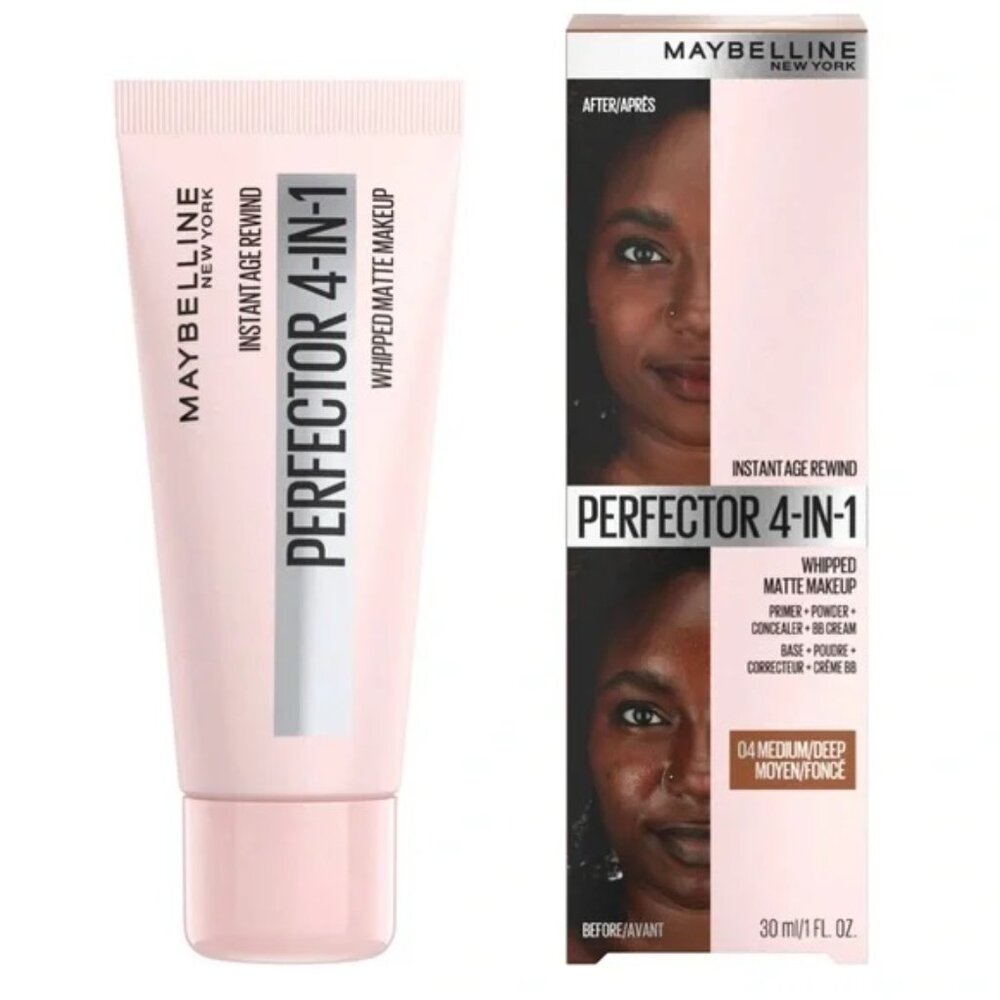 Maybelline Instant Age Rewind Perfector 4-in-1 Whipped Matte Makeup 04 Medium 0